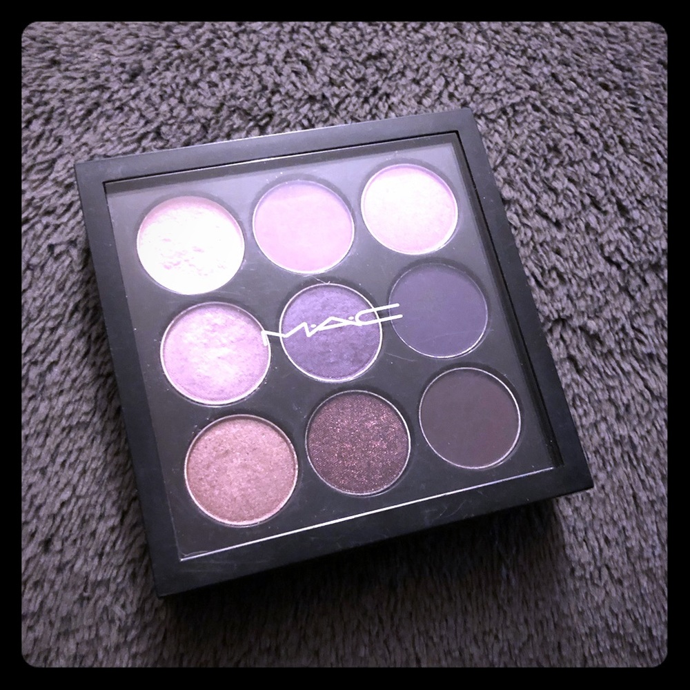 MAC purple times nine eyeshadow palette